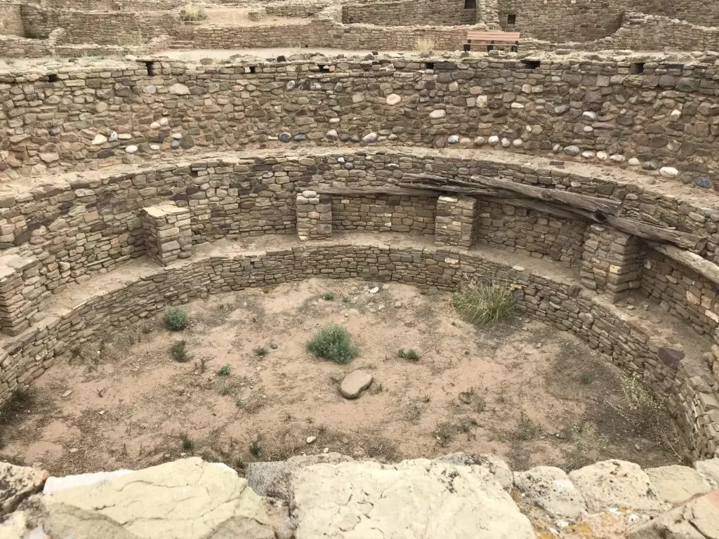Kiva in Aztec Ruins National Monument