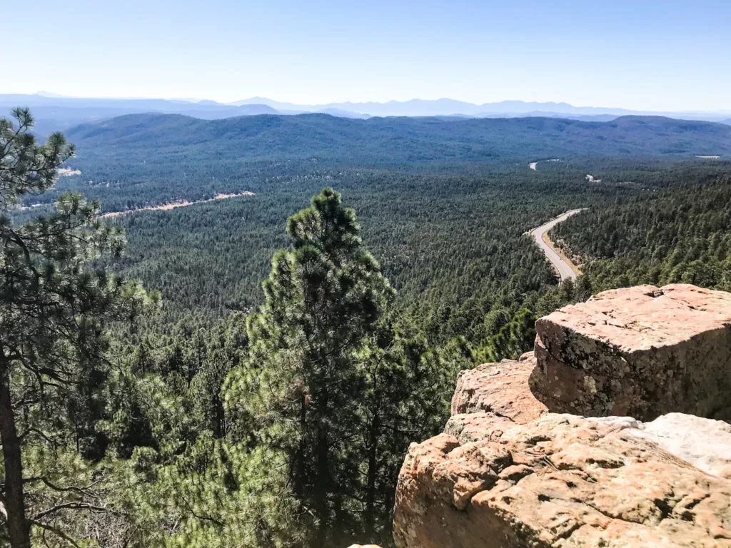 You can't miss a stop along the Mogollo Rim on the Arizona road trip.