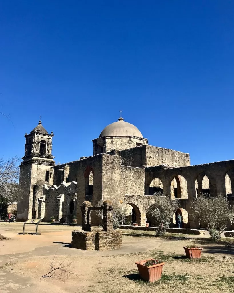 the largest of the San Antonio Missions: Mission San José